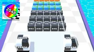 ⭐ Jelly Run 2048 - Jelly Run New Shape APK Mobile Games Walkthrough Gameplay Number Run 7L654K