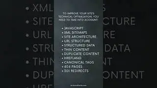 How can you improve your technical Seo?