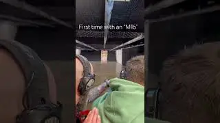 First time ever with an assault rifle!