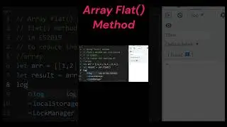 Array Flat Method in JavaScript