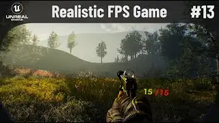 UE5 Realistic FPS Game Tutorial #13 - Inspect & 3D Ammo Display