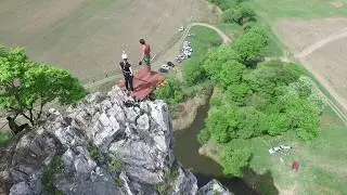 Прыжки с тарзанки в районе Екатериновки, город Находка