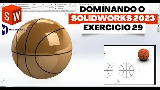 APRENDA SOLIDWORKS EM 2023 | EXERCICIO 29