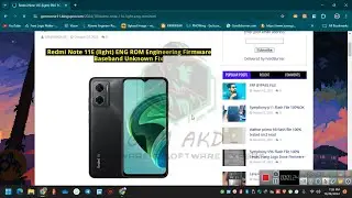 Redmi Note 11E (light) ENG ROM Engineering Firmware Baseband Unknown Fix 