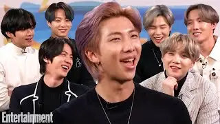 BTS Revamp The English Alphabet | A To Z | Entertainment Weekly