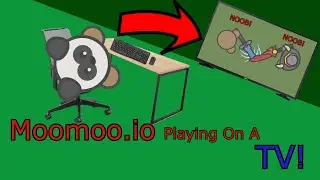Moomoo.io: I Played Moomoo.io On A TV. Hardest Moomoo.io Challenge.
