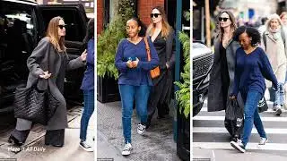 Angelina Jolie and daughter Zahara enjoy mother-daughter time in NYC