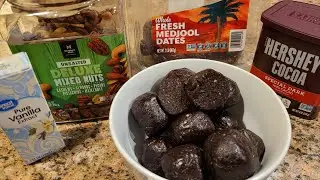 Easy Vegan Brownie Balls