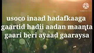 Ereyo aad hadafkaaga👩‍🎓 kugaarikarid(2020)