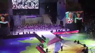 Олег Газманов .Баскет-холл. Сводный детский хор Краснодара.  .Россия