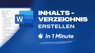 Word Inhaltsverzeichnis erstellen in 1 Minute (automatisch, Nummerierung) - Tutorial | BachelorPrint