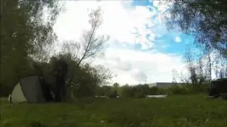 Setting up, time lapse