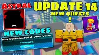[UPDATE 14] NEW Astral Champion + NEW Codes + NEW Quests in Anime Champions Simulator~Roblox