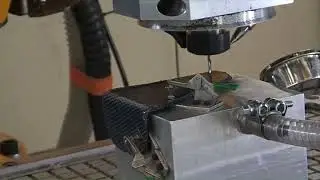 Machining on robot
