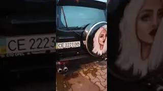 Аэрография. Мицубиси Паджеро Вагон