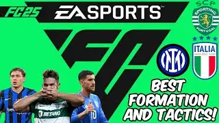 EA FC 25 - 🏆BEST🏆  Formation, Tactics and Instructions