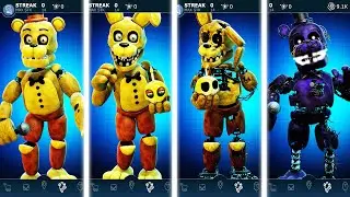 Springs 1985 Animatronics FNAF AR Workshop Animations