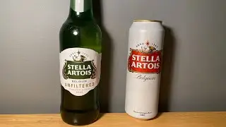 *NEW* Stella Artois Unfiltered 5% VS Stella Artois Imported 5% 
