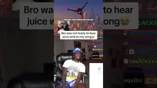 Kai was not ready to hear juice wrld on this song...