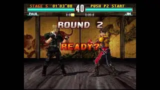 Tekken Paul Phoenix Learn Something From Howarang Now Jin Kazama is Surprised Tekken 3 Game
