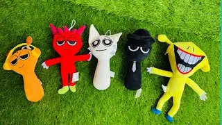 Sprunki incredibox plush toys Unboxing 2025 
