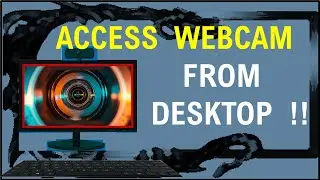 How to Access Webcam of PC from Desktop using VBScript ? ! | vbscript | webcam application | #camera