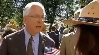 GOP Congressman Berating At Park Ranger For Enforcing Policy He Voted For.