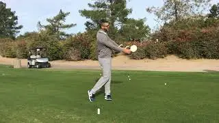 Training lead wrist with Ping-Pong paddle and TourStriker Educator