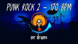 Punk Rock 2 - 170 BPM | Backing Drums | Only Drums | Pop Punk
