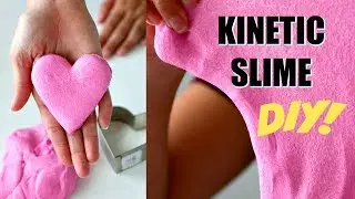 How to make Kinetic Sand Slime: Slime Experiment