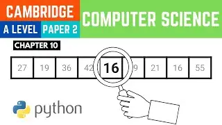 A Level Computer Science 9618 Paper 2: Linear Search