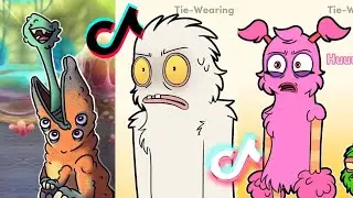 🎤 Art, REACTION My Singing Monsters | Tik Tok Compilation #64