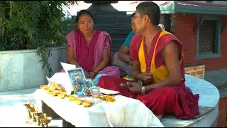 NEPAL,  Katmandou Buddha Amideva Park
