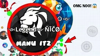 ( Agario IPad ) 1 vs 200 𒊹Ꙭ𒊹
