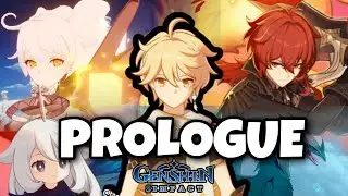 L’ARRIVÉ DANS LE NOUVEAU MONDE … L’HISTOIRE DE GENSHIN IMPACT RÉSUME PROLOGUE ! Genshin story ep 1