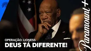 Edwin Mullins (Morgan Freeman) perde a paciência | Operação: Lioness | Paramount Plus Brasil