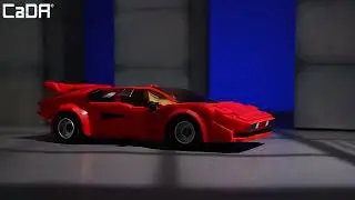Red Shadow Race Car | CaDA C51085W