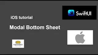 【Material3API】BottomSheetModal with iOS using SwiftUI