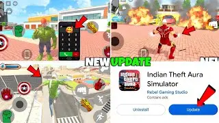 New Update HULK SUPER POWER Cheat Code In Indian Theft Auto Simulator 🤯 | New Update 