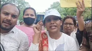 upsssc protest today | upsssc latest news today | up forest guard dv today | up forest guard dv