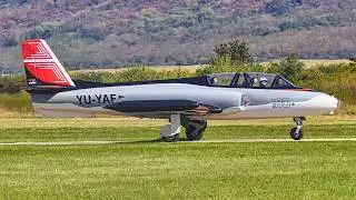 CRAZY STUNTS | Soko Galeb G-2 (YU-YAF) Flying at Vršac Air Show | 4K