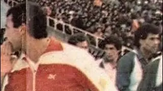 1984 بن شيخ علي تمريرته الحاسمة ضد مصر Bencheikh Ali