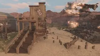 I Demolished a Saloon in the Wild West | Time Campers TearDown DLC