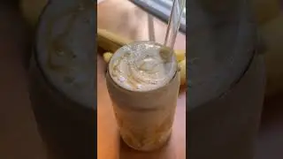 Caramel Banana Milk 🍌🥛 