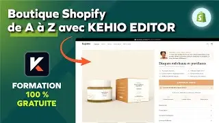 SHOPIFY : Créer une boutique e-commerce professionnelle de A à Z  [TUTO COMPLET THÈME GRATUIT DAWN]