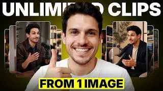 How to Make Unlimited AI Podcast Videos From One Image!