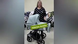 Обзор коляски Adamex Amelia за 1 минуту!