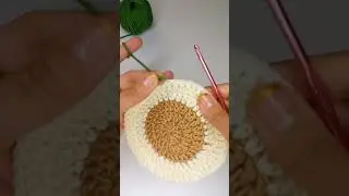 How to Change color in crochet /start in the round with another color in crochet