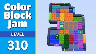 Color Block Jam Level 310 | Every Puzzle Solved! 🎯