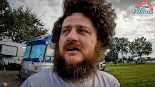 Surviving a hurricane in our BUS!